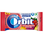 Orbit Mixed Fruit Flavour Chewing Gum 3.3 g 