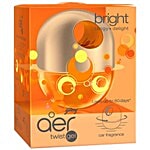 Aer Twist Gel - Car Air Freshener, Bright Tangy Delight 45 g