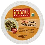 American Bagel Factory Table Spread - Chilli Garlic 200 g Tub
