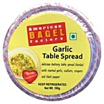 American Bagel Factory Garlic Low Fat Table Spread 100 g Tub