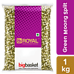 bb Royal Green Moong/Hesaru Kaalu - Split, Chilka 1 kg Pouch