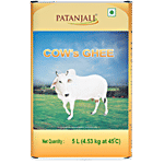 Patanjali Cow Ghee/Tuppa 5 L 