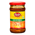 Ruchi magic Ginger Pickle 300 g Bottle