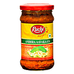 Ruchi magic Andhra Avakkaya Pickle 300 g Bottle