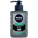 Nivea Men Oil Control Face Wash - For 12hr Oil Control With 10x Vitamin C Effect 150 g Bottle