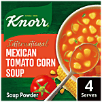 Knorr International Mexican Tomato Corn Soup - Real Vegetables, No Added Preservatives 50 g 