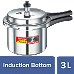 Prestige Popular Plus Aluminium Pressure Cooker (10201) 3 L
