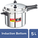 Prestige Popular Plus Aluminium Pressure Cooker (10203) 5 L