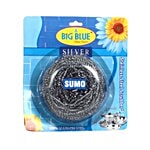 Big Blue Silver Steel Wool Scrub 1 pc