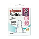 Pigeon Baby Peristaltic Nipple - Small 3 pcs 