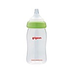 Pigeon Baby WN Nursing Bottle With Plus Type Nipple - Green 240 ml