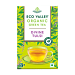 Eco Valley  Divine Tulsi Organic Green Tea 42.5 g (25 Bags x 1.7 g)