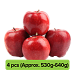 Fresho Apple - Washington, Regular 4 pcs