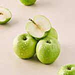 fresho! Apple - Green, Regular 4 pcs (Approx .500 g - 650 g)