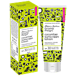 Aroma Magic  Sunscreen Lotion - Cucumber, SPF 30, Normal to Sensitive Skin, All Natural, Mineral Line 100 ml 