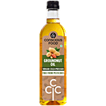 Conscious Food Peanut Oil - Cold Pressed 500 ml