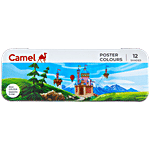 Camel Student Poster Colours - Rich & Deep, 12 Shades 10 ml 