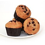 Signature Muffin/Cup Cake - Choco Chip, 200 g (Pack of 4)