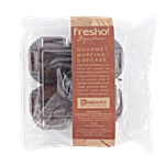 Fresho Signature Muffin/Cup Cake - Dark Choco 200 g (Pack of 4)