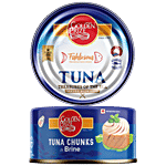 Golden Prize Canned Skipjack Light Meat Tuna - Chunk In Brine 185 g