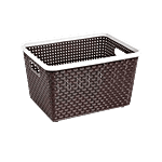 Nakoda Dune 333 Fruit Plastic Basket - Multi Colour 1 pc