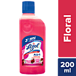 Lizol Disinfectant Surface & Floor Cleaner Liquid - Floral 200 ml 