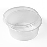 VC Disposable Plastic - Container With Lid 500 ml 