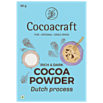 Cocoacraft Rich & Dark Cocoa Powder - 20-22% Cocoa Butter 50 g