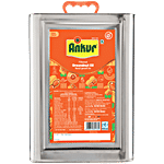 Ankur Filtered Groundnut Oil 13 kg Tin