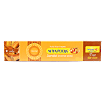 Ambica Nitya Pooja Agarbatthies Sticks - Sandal Incense, Calming Fragrance, For Daily Prayers 85 g 