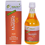 Health 1st Mustard Oil - Cold Pressed 500 ml Bottle