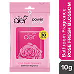 Godrej Aer Power Pocket - Long Lasting Bathroom Fragrance, Fresh Blossom 10 g