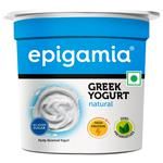 Epigamia  Greek Yogurt - Natural, No Added Sugar, High In Protein 85 g Cup
