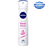 Nivea Fresh Flower Women Deodorant - Long Lasting Freshness & 48h Protection 150 ml 