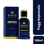 Fogg  Impressio Scent Eau De Parfum Men’s Perfume - Long-lasting Fresh & Soothing Fragrance 100 ml 