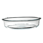 LaOpala Borosilicate Tempered Glass Cook N Serve Oval Dish 1 pc