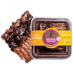 Brownie Cottage Gooey Brownie - With Less than 5% Maida, Freshly Baked, Caramel Craving 80 g