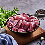 Fresho Mutton - Curry Cut, From Whole Carcass 8-10 Kgs. Antibiotic Residue-Free, Growth Hormone-Free, 8-10 pcs 500 g