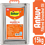 Ankur Ground Nut Oil 15 kg Tin