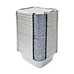 Ezee  Silver Aluminium Foil Container 750 ml Pack of 25