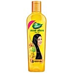 Dabur Amla Sarso Hair Oil - For Longer & Stronger Hair, 100% Natural, Enriched with Almond 175 ml 