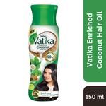 Dabur Vatika Enriched Coconut Hair Oil - With 10 Herbs 150 ml 