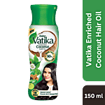Dabur Vatika Enriched Coconut Hair Oil - With 10 Herbs 150 ml 
