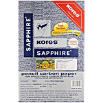 Kores Sapphire Pencil Carbon Paper - Blue 100 pcs