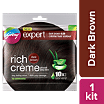 Godrej Expert Rich Creme Hair Colour 20 g + 20 ml 4.06 Dark Brown