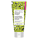 Aroma Magic  Sunscreen Lotion - Cucumber, SPF 30, Normal to Sensitive Skin, All Natural, Mineral Line 50 ml 