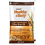 Emami Healthy & Tasty Physically Refined Rice Bran Oil 825 g Pouch