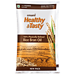 Emami Healthy & Tasty Physically Refined Rice Bran Oil 730 g Pouch