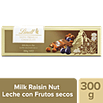 Lindt Chocolate - Gold Bar Hazel/Raisin 300 g