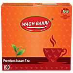 Wagh Bakri Premium Assam Tea 200 g (100 Bags x 2 g each)
